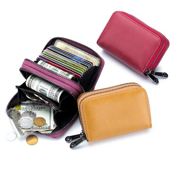 Credit Card Wallet Card holder Zipper Card Cases (WW-007-S)